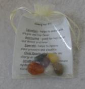 Crystal Healing Tumble Stone Kit - Allergies