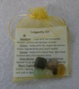 Crystal Healing Tumble Stone Kit - Longevity