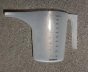 1 Litre Plastic Pouring / Measuring Jug - Ideal for Candle & Soap Making