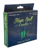 Eternal Flame Magic Spell Candles - Pack of 20 - Green