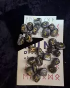 Labradorite Rune Set - Runes, Book, Chart & Pouch