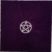 Velvet Pentagram Altar Cloth