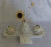 White Reed Diffuser & Tea Light Gift Set 