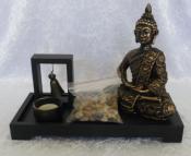 Buddha Zen Garden Tea Light Candle Holder