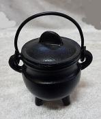 Plain Cast Iron Potbelly Cauldron