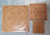 The Metatrons Cube Crystal Grid Board
