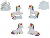 5cm Miniature Rainbow Unicorn Figurines