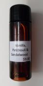Vanilla, Patchouli & Sandalwood Candle Fragrant Oil - 30mls