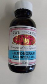 SweetScents Finest Quality Lemongrass Essential Oil 50ml