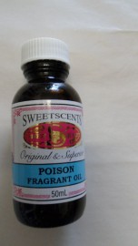 SweetScents Finest Quality Poison Fragrant Oil 50ml