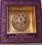 Song of India Solid Perfume in Carved Soapstone - Krishna Musk Fragrance