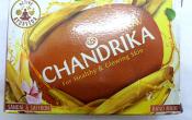 Sandal & Saffron Chandrika Soap 75g