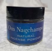 Nag Champa Incense Powder - 20gm Glass Jar