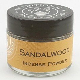 Sandalwood Incense Powder - 20gm Glass Jar