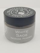 White Sage Incense Powder - 20gm Glass Jar