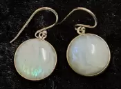 925 Sterling Silver Moonstone Earrings