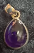 925 Sterling Silver Amethyst Pendant