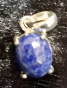 925 Sterling Silver Lapis Lazuli Pendant