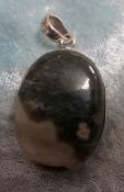 925 Sterling Silver Ocean Jasper Pendant