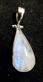 925 Sterling Silver Moonstone Pendant