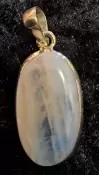 925 Sterling Silver Moonstone Pendant