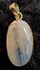 925 Sterling Silver Moonstone Pendant