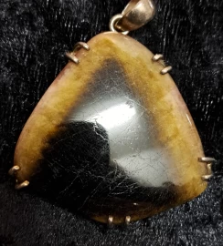 925 Sterling Silver Watermelon Tourmaline Pendant