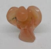 Peach Aventurine Angel Carving - 2.5cm (1 inch)