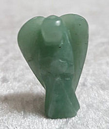 Green Aventurine Angel Carving - 2.5cm (1 inch)