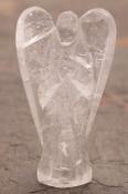 Clear Quartz Angel Carving - 5cm (2 inch)