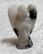 Rainbow Moonstone Angel Carving - 5cm (2 inch)