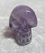 Small Hand Carved Amethyst Skull