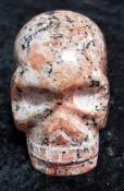 Hand Carved Feldspar Skull