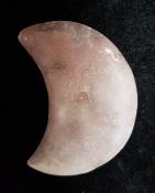 Pink Amethyst Crescent Moon