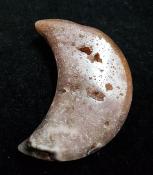 Pink Amethyst Crescent Moon