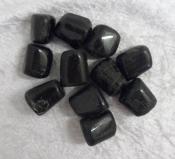Black Tourmaline (Schrol) Tumbled Stones