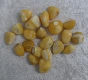 Yellow Aragonite Tumbled Stone