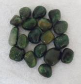 Green Mica Zade Tumbled Stones