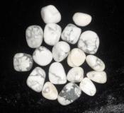 White Howlite Tumbled Stones