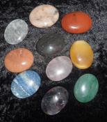 Natural Crystal Worry / Stress Stones