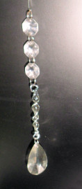 Glass Hanging on Wavy Glass 