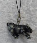 Charcoal Coloured Ox Hanging - Strength