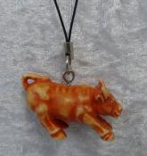 Terracotta Finish Ox Hanging - Strength