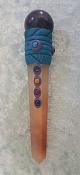 Tibetan Peach Aventurine Chakra Healing Wand