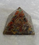 Chakra Orgone Pyramid - Healing Reiki
