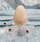 Cream Moonstone Egg