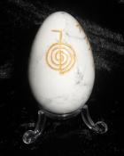 Howlite Reiki Egg