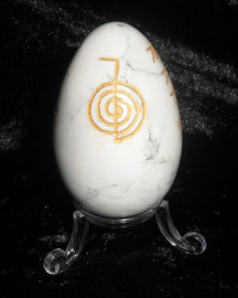Howlite Reiki Egg