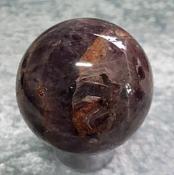 Chevron Amethyst Sphere - 65mm (6.5cm)