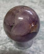 Chevron Amethyst Sphere - 55mm (5.5cm)